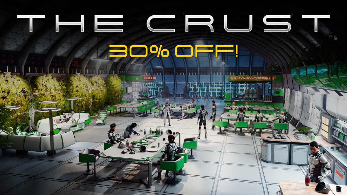 Hello everyone!
🍂 The Steam Autumn Sale is here! 🍂
The Crust is now 30% off - the perfect chance to join the lunar adventure if you haven’t already!

And if you haven’t checked out our new dev diary yet (packed with exciting details about what’s coming next), you can find it on