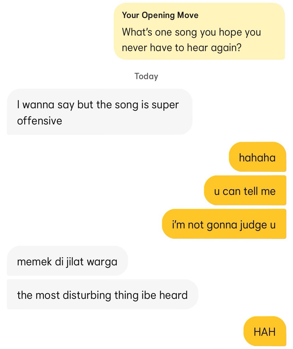 krsytale's tweet photo. My experience ketika main bumble https://t.co/wZCx1nRecg