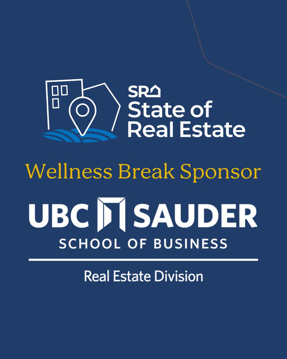 Thrilled to have <a href="/UBCSauderSchool/">UBC Sauder School</a> as our Wellness Break Sponsor at the 2025 State of Real Estate Conference! 

🎟 Tickets on sale now: saskatchewanrealtorsassociation.ca/state-of-real-…