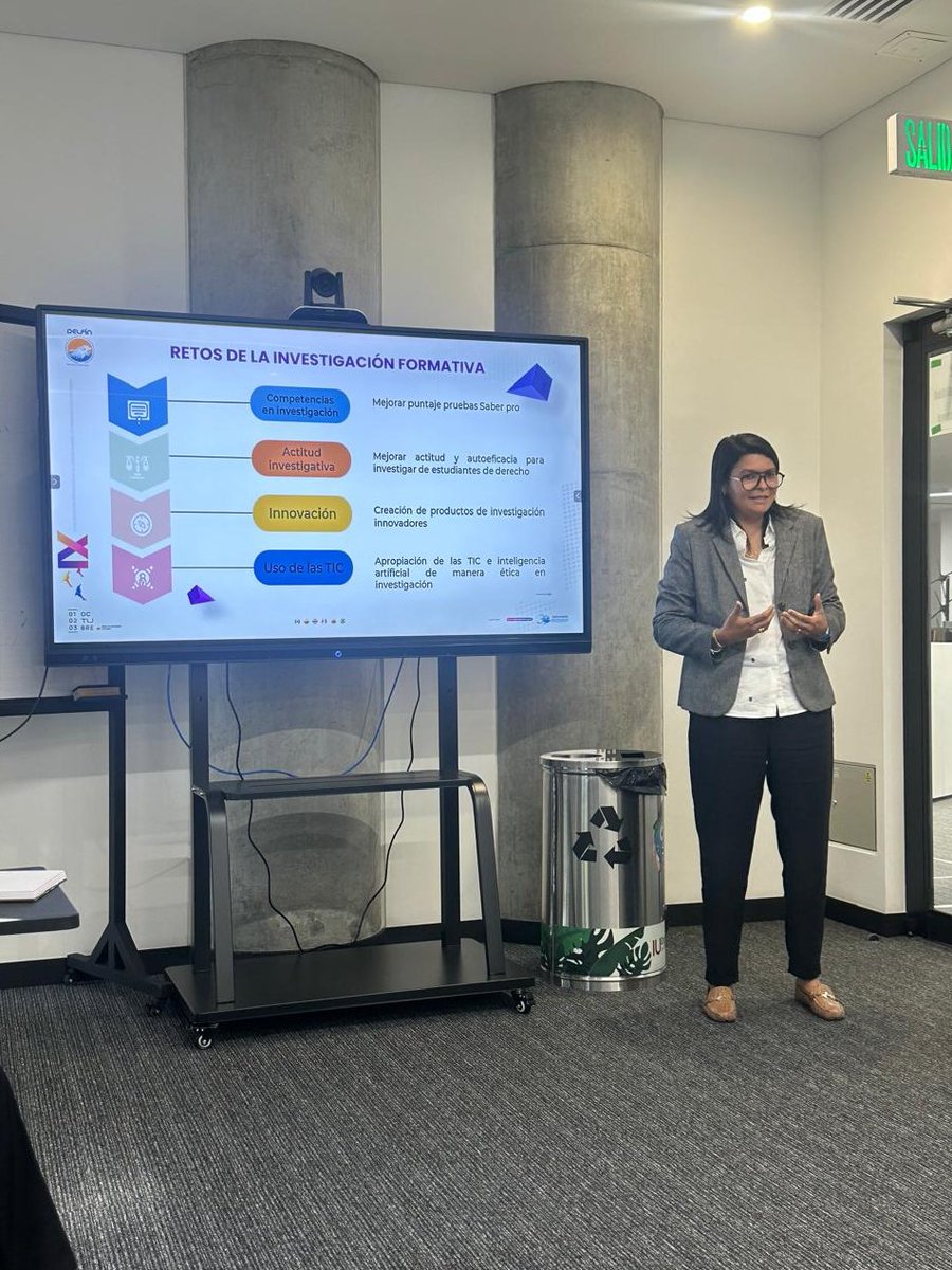 CURNHumanidades's tweet photo. En este Encuentro, el Programa de Derecho @UNINUNEZ presenta los resultados de investigación "FORTALECIMIENTO DE LA COMPETENCIA ESPECÍFICA DE INVESTIGACIÓN JURÍDICA EN LOS ESTUDIANTES DE UNINÚÑEZ - Sede Cartagena", a cargo de la Docente Investigadora Mg. Georgina de León Vargas https://t.co/m1b2lJw8io