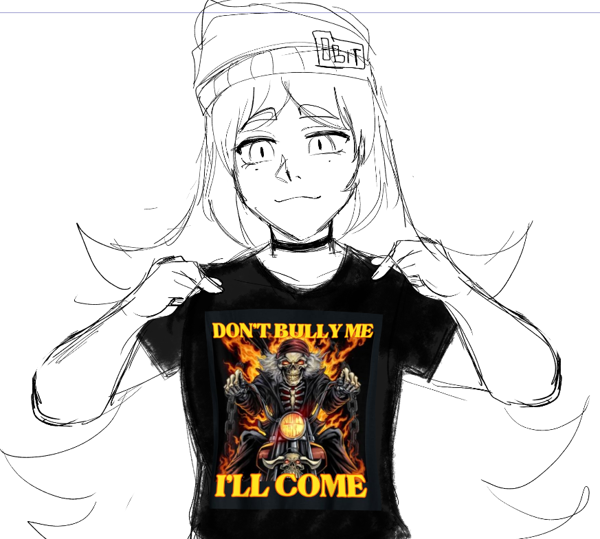 I love wearing this shirt!! I just wish I knew what the words meant!! :D