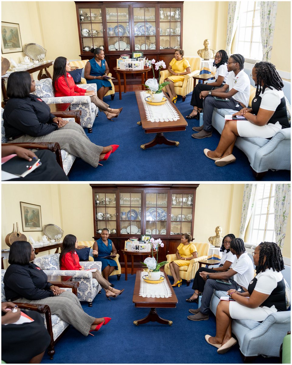GGSirPAllen's tweet image. A delegation from the Heart Foundation of Jamaica paid a Courtesy Call on Her Excellency the Most Honourable Lady Allen on Tuesday, September 30, 2025.

Led by Dr. Leesha Schaaffe, Youth Health Advocate, the delegation engaged in meaningful dialogue on the National School…