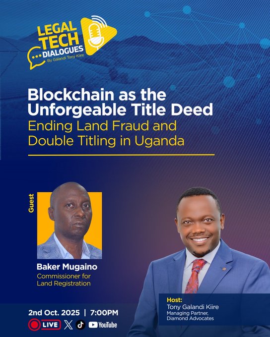 ug_lawsociety's tweet image. #LegalTechDialogue with Advocate @TonyKiire is here. The discussion is underway. 

Tune in! 

youtube.com/live/Fv8KIAxEU…
x.com/i/broadcasts/1…

#DigitalTransformation