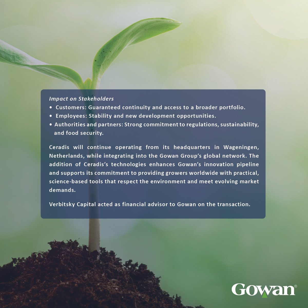 Gowan Company tweet media