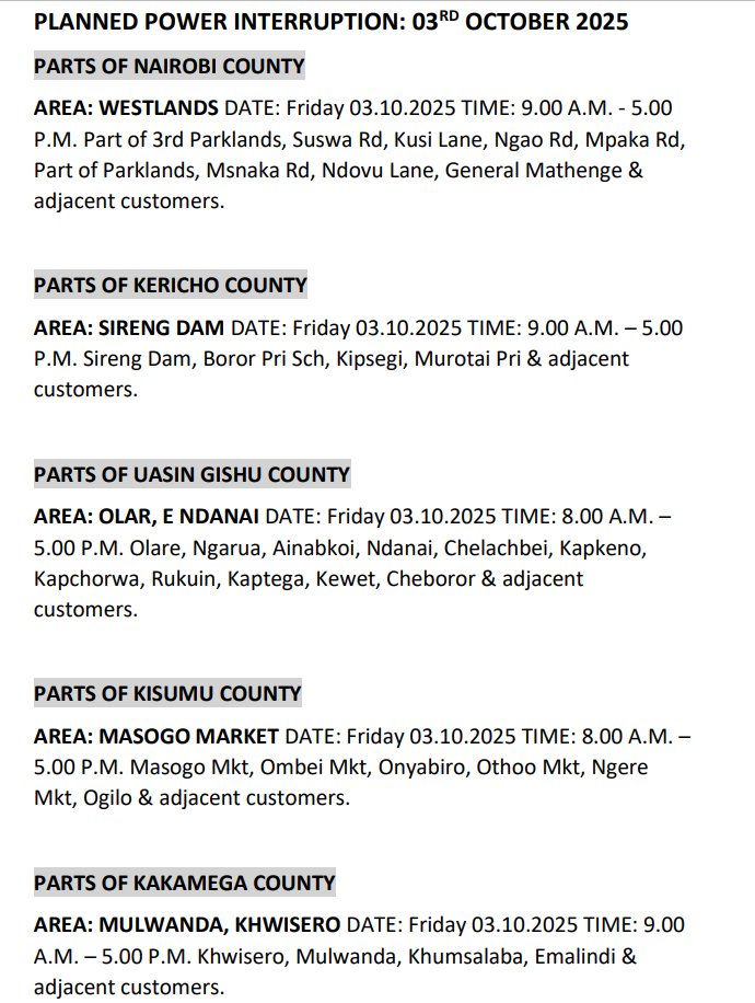 Kenya Power tweet media