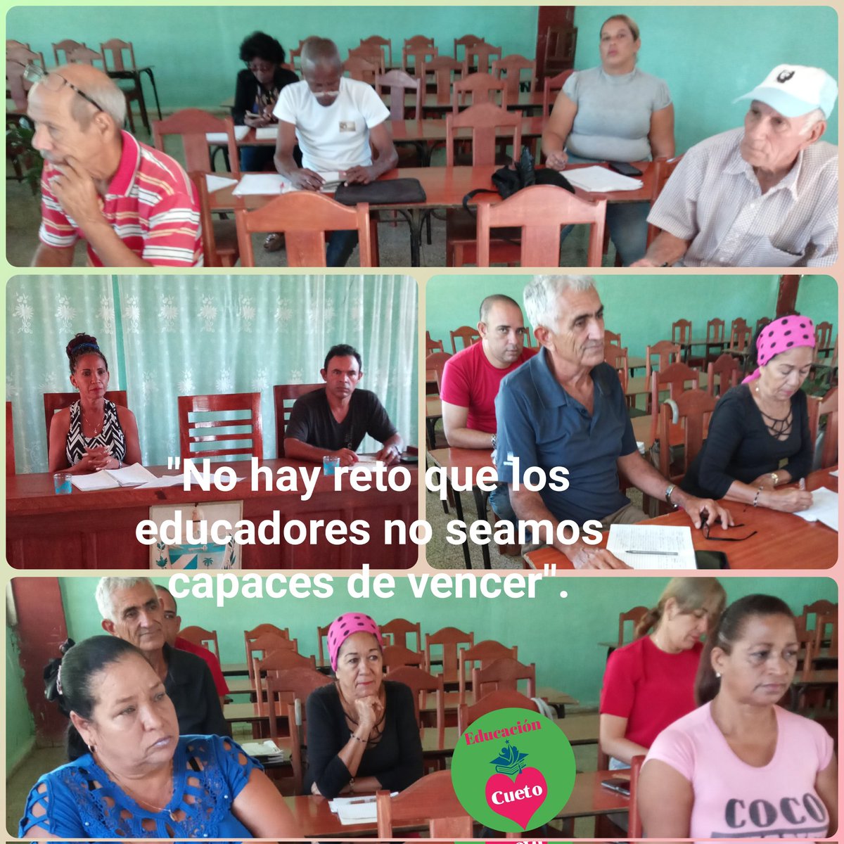 DME Educadores Cueto (@cuetoeducadores) on Twitter photo Se desarrolla el Consejo de Dirección Municipal presidido por la directora general Magnelis Fis Díaz. Análisis, debate, toma de acuerdos para garantizar la calidad educativa. <a href="/CubaMined/">MINED</a> <a href="/DPEHolguin/">Dirección General de Educación Provincia Holguín</a> <a href="/CuetoDge29389/">Secundaria. DGE. Cueto</a> <a href="/CuetoDgeInsp/">DGE Cueto Inspección</a> #HonorHolguinero Se desarrolla el Consejo de Dirección Municipal presidido por la directora general Magnelis Fis Díaz. Análisis, debate, toma de acuerdos para garantizar la calidad educativa. <a href="/CubaMined/">MINED</a> <a href="/DPEHolguin/">Dirección General de Educación Provincia Holguín</a> <a href="/CuetoDge29389/">Secundaria. DGE. Cueto</a> <a href="/CuetoDgeInsp/">DGE Cueto Inspección</a> #HonorHolguinero