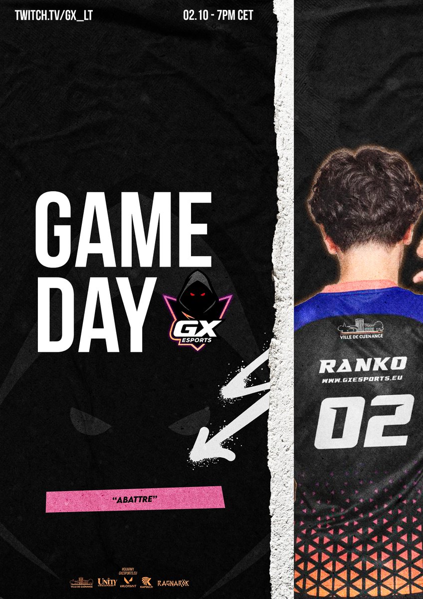 🏆 Première Élite 4 - 19H (Bind)

Plus qu'à un match de la qualification aux playoffs 🥶

🎮 <a href="/Vect_wolfs/">Greyrat</a>
🎮 <a href="/Ranko02_/">TGX 蘭子</a>
🎮 <a href="/YnfernoVLR/">Y🕊️</a>
🎮 <a href="/Keryannn__/">k…</a>
🎮 <a href="/IoenMorvan/">TGX TIZCO</a>
🧠 <a href="/0_zepher/">Aephyr</a>

🎙️<a href="/TGX_LT/">LT</a>
 📽️ twitch.tv/gx_lt

#GXWIN #GXARMY #VALORANT