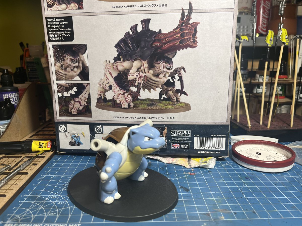 A valid proxi for exocrine ? 
They don’t mega evolued yet 😅