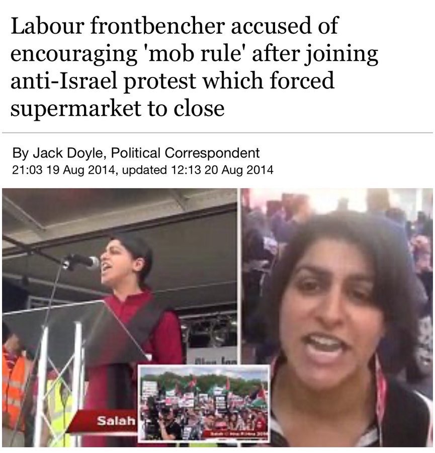 Bit rich hearing Shabana Mahmood going to the site in Manchester given her history.

I would call this a conflict of interests really.