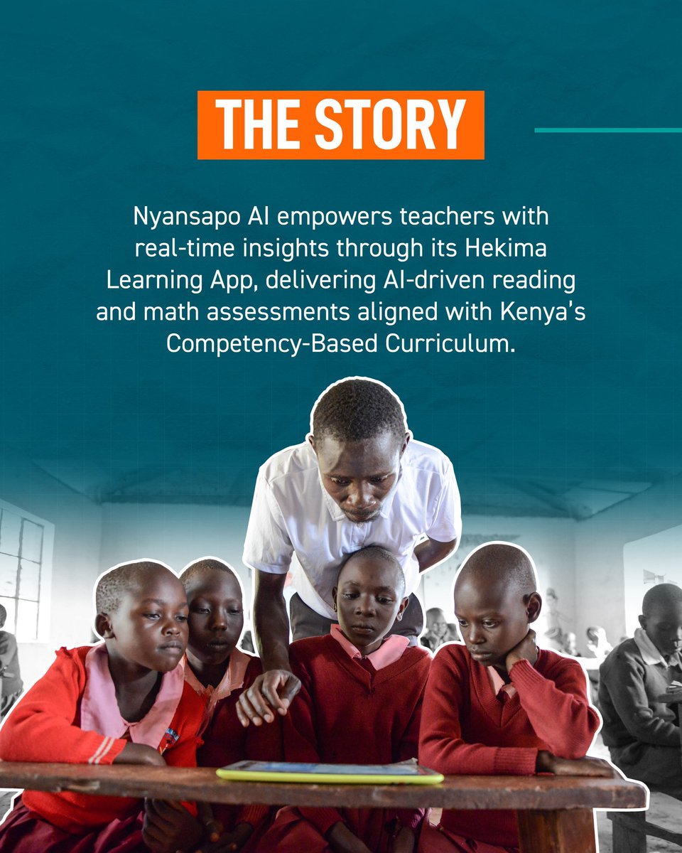 WISE_Tweets's tweet image. Meet the founders of @nyansapo_ai. Their Hekima Learning App has supported 23,000+ learners and 800+ teachers in #literacy and #numeracy. By 2030, they aim to reach 2M children across #SubSaharanAfrica. 

Learn more: wise-qatar.org/project/nyansa…