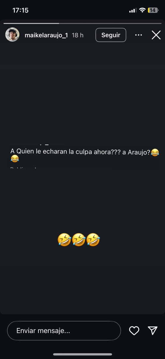 Ramon_AlvarezMM's tweet image. Los familiares de los futbolistas no suelen ayudar cuando se manifiestan en redes. El último ejemplo es el hermano de Araujo.