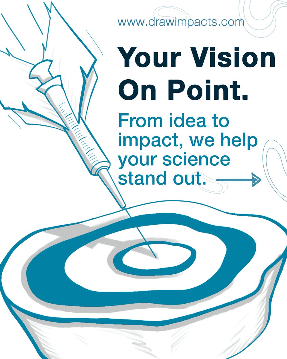 DrawImpacts's tweet image. Your science deserves to be seen. ✨
Here’s how we take research from sketch ➝ design ➝ publication-ready visuals.
#SciArt #ScienceCommunication #MedComms
