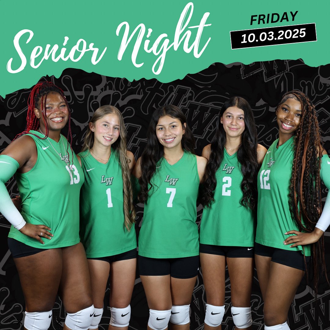 Lady Frog VB (@ladyfrogvb) on Twitter photo ππ Senior Night Tomorrow! ππ
Come out and celebrate our seniors as we honor their hard work and dedication.
π Festivities will take place directly following the Varsity match.
β° Varsity β 4:30 PM | JV1/JV2 β 6:00 PM
<a href="/LakeWorthISD/">Lake Worth ISD</a> <a href="/LWISDAthletics/">lakeworthathletics</a> ππ Senior Night Tomorrow! ππ
Come out and celebrate our seniors as we honor their hard work and dedication.
π Festivities will take place directly following the Varsity match.
β° Varsity β 4:30 PM | JV1/JV2 β 6:00 PM
<a href="/LakeWorthISD/">Lake Worth ISD</a> <a href="/LWISDAthletics/">lakeworthathletics</a>