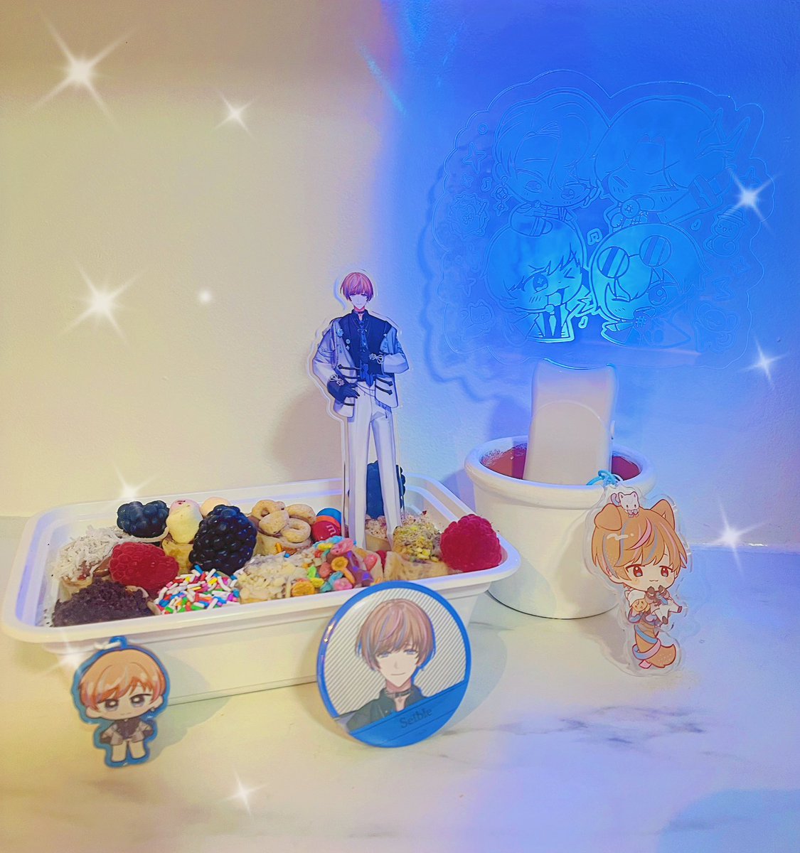 apricotcosplay's tweet image. HAPPY BIRTHDAY TO MY OSHI 🥳
I didn’t feel like eating cake so I got some sushi dessert instead ^^
#SeiDay2025