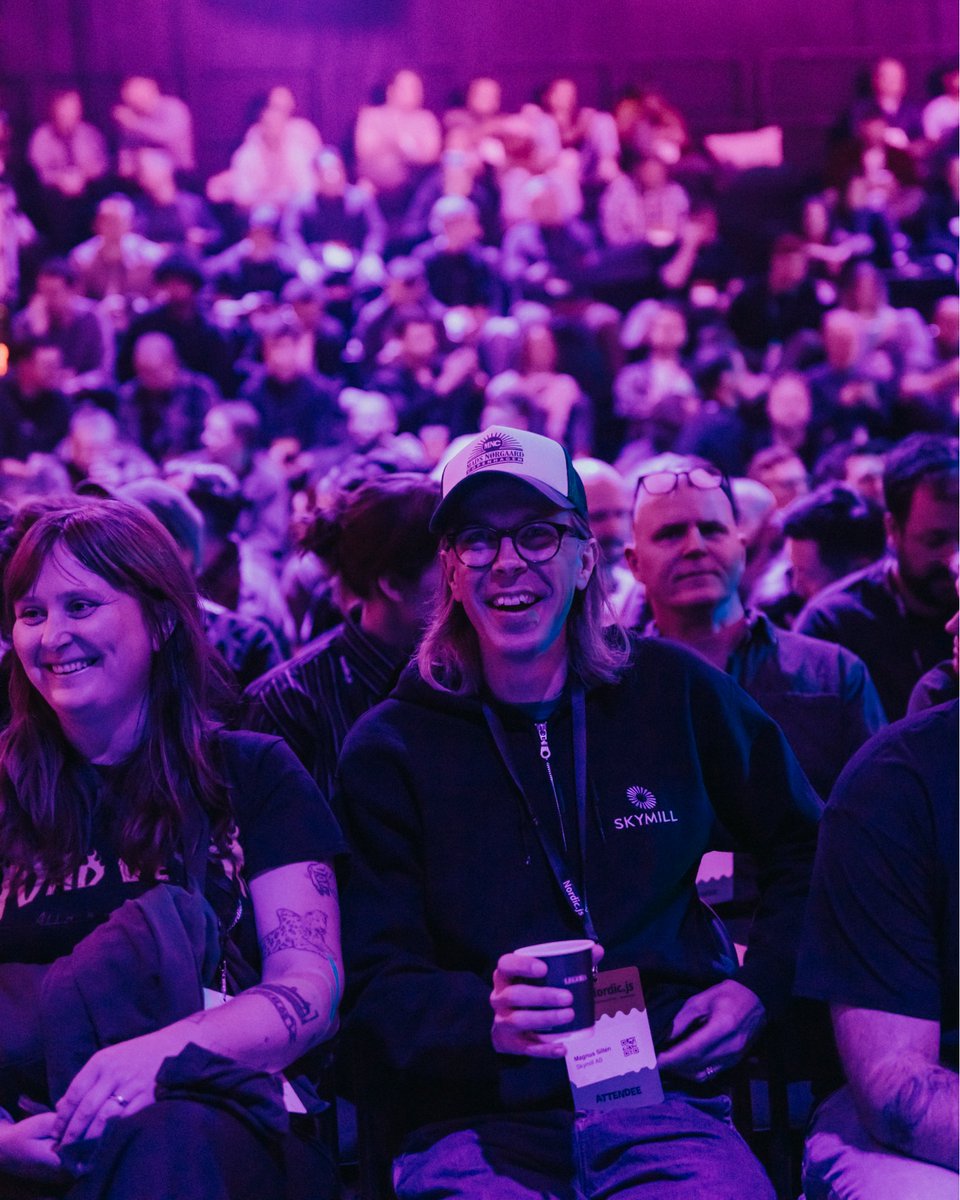 nordicjs's tweet image. What an incredible first day at #NordicJS2025 💙
Huge thanks to our speakers, attendees, and community for making it so special. See you bright and early tomorrow!