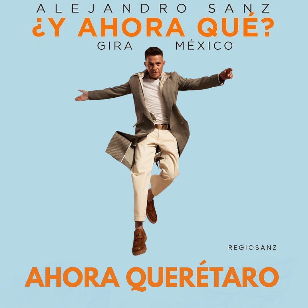 Y ahora… la Cuna de la Independencia #Querétaro 🙌 Esta noche <a href="/alejandrosanz/">Alejandro Sanz</a> presenta su gira #YAhoraQué en Querétaro. ¡No te lo puedes perder! #AlejandroSanz #GiraYAhoraQué #México