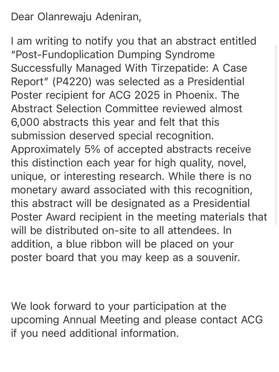 Olanrewaju Adeniran, MD tweet media