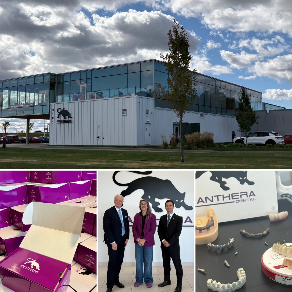 Amb <a href="/JCKugener/">Jean Claude Kugener</a> visited <a href="/panthera_dental/">Panthera Dental</a> in #Quebec meeting the Co-Founders CEO &amp; VP Gabriel &amp; Béatrice Robichaud and discussed the setting up of the new European Headquarters of #PantheraDental and Distribution Hub in #Luxembourg #healthTech #PantheraSleep