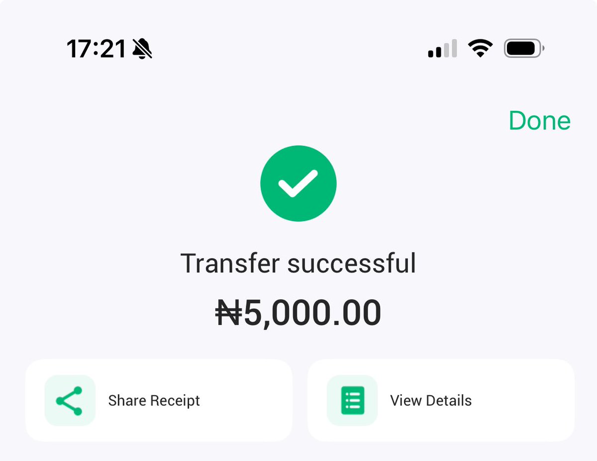 Sent congratulations 💸❤️