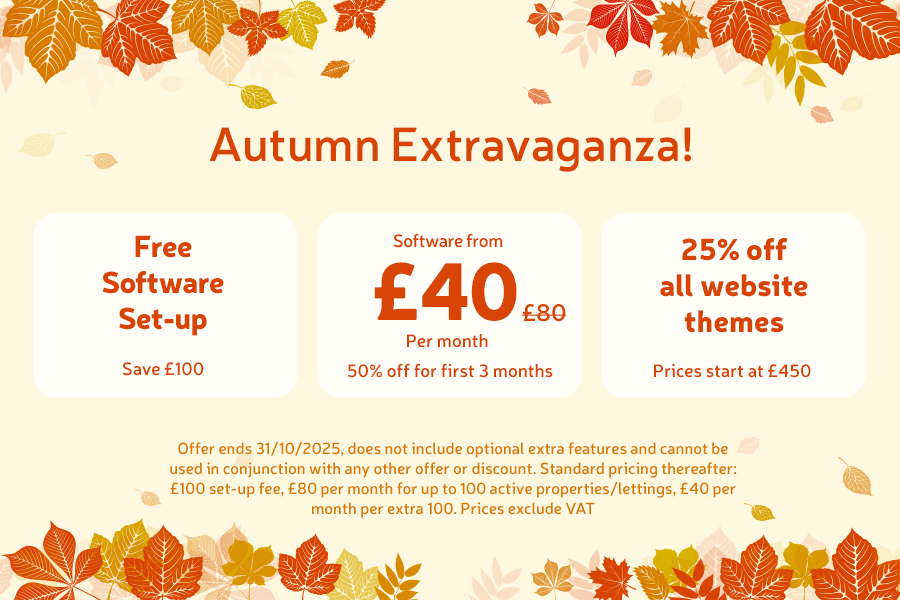 10ninety's tweet photo. Leaves are falling, so are our prices 🍂

Get our complete software solution with:
✨ FREE set-up
✨ £40/month for first 3 months
✨ 25% off all website themes

⏳Ends 31st Oct 2025
👉 https://t.co/BU6XskaFqO

📞020 7193 2844 | 📧 info@10ninety.co.uk

#PropTech #EstateAgents https://t.co/E1PTPRuOjG