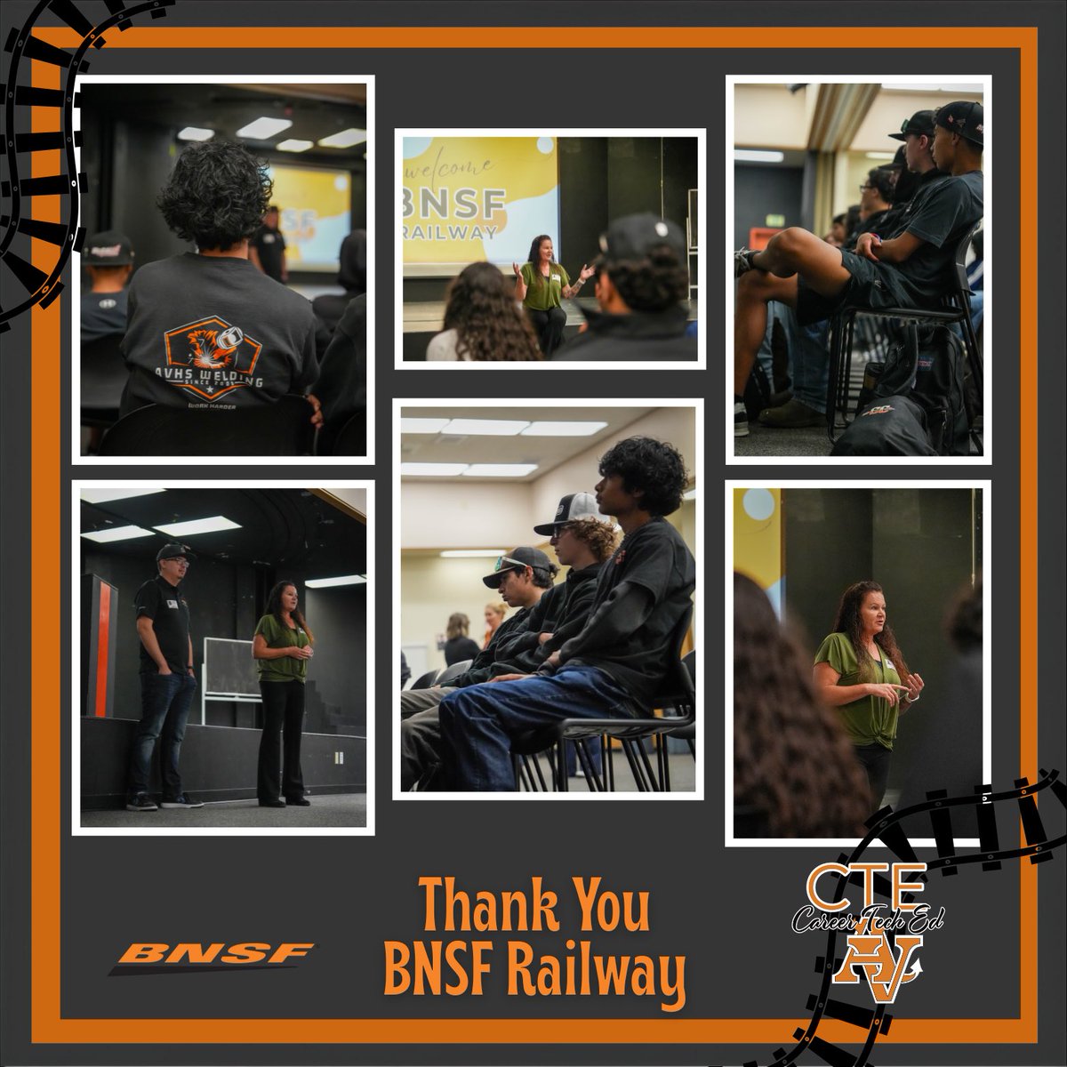 AVHS Students tweet media