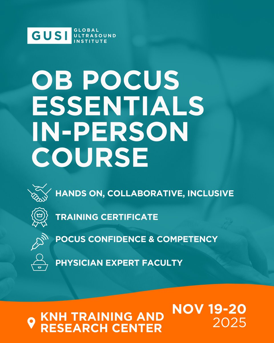 Global Ultrasound Institute tweet media