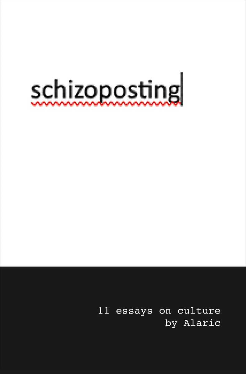 I wrote a book, a very unusual essay collection.

It’s my attempt to lay out what current culture actually is, how the internet really works, and what comes next. I hope it lives up to its name.

You can read the entire thing for free below, or buy a print copy.