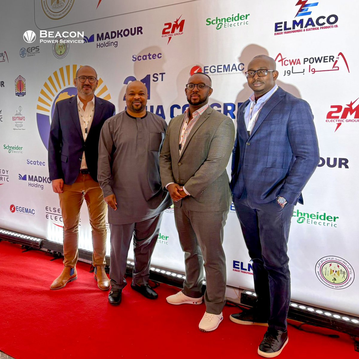 Excited to be at #APUACongress2025 in Cairo! Discussing Africa’s energy transition and collaboration for innovative solutions in the power sector. #BeaconPowerServices