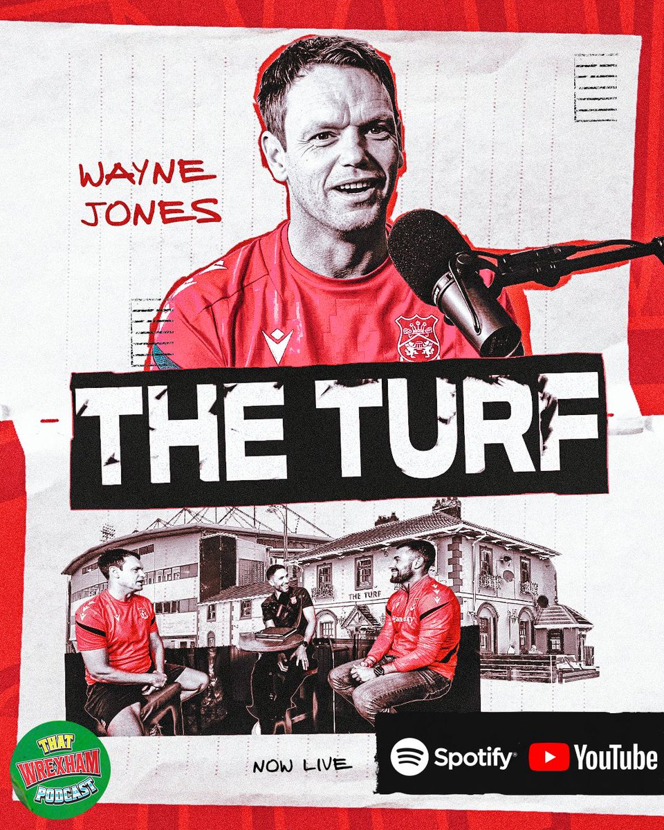 That Wrexham Podcast is now LIVE! 👊

Head over to the 'That Wrexham Podcast' on YouTube to watch exclusive interviews with Andy Cannon and Wayne Jones 📺

🔴⚪ #WxmAFC