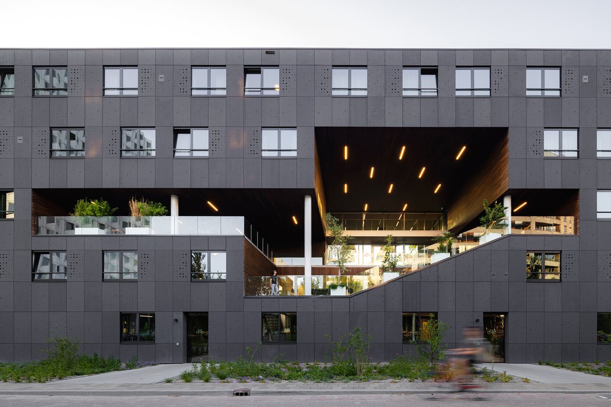 illustrarch's tweet image. Suite 9 at Delft University of Technology Campus by Studioninedots
#dorms #architects #design #architecture #illustrarch
