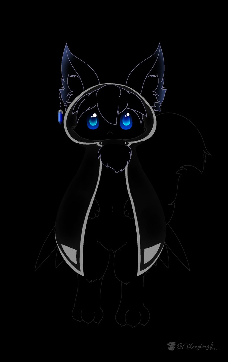 FDlonglong's tweet image. 黑夜中的小可爱w