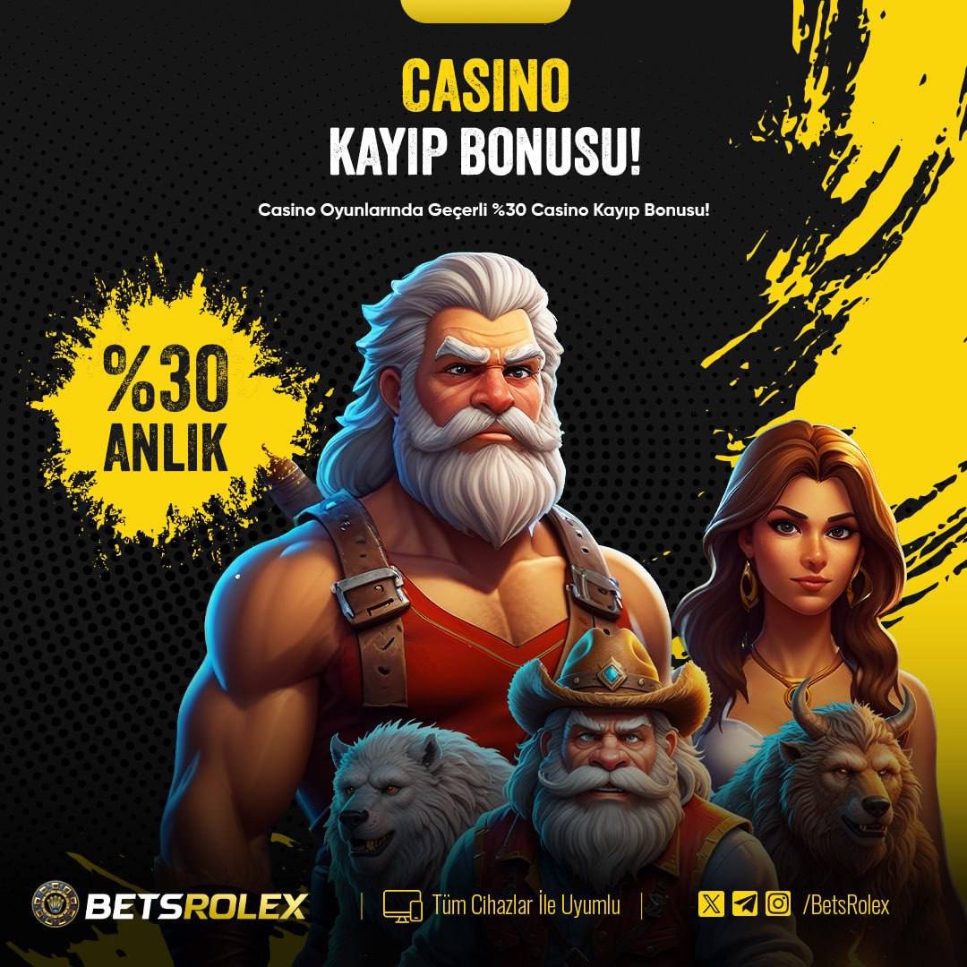 🎉 BetsRolex ile Şansınızı Katlayın! 🎉

BetsRolex, kazançlı ve heyecan dolu anların adresi olmaya devam ediyor! 

Şimdi, #casino alanında yaşadığınız kayıplarınıza özel %30 bonus fırsatıyla kayıplarınızı telafi etmenin tam zamanı!

👑 betsrolex.work/hsw9t