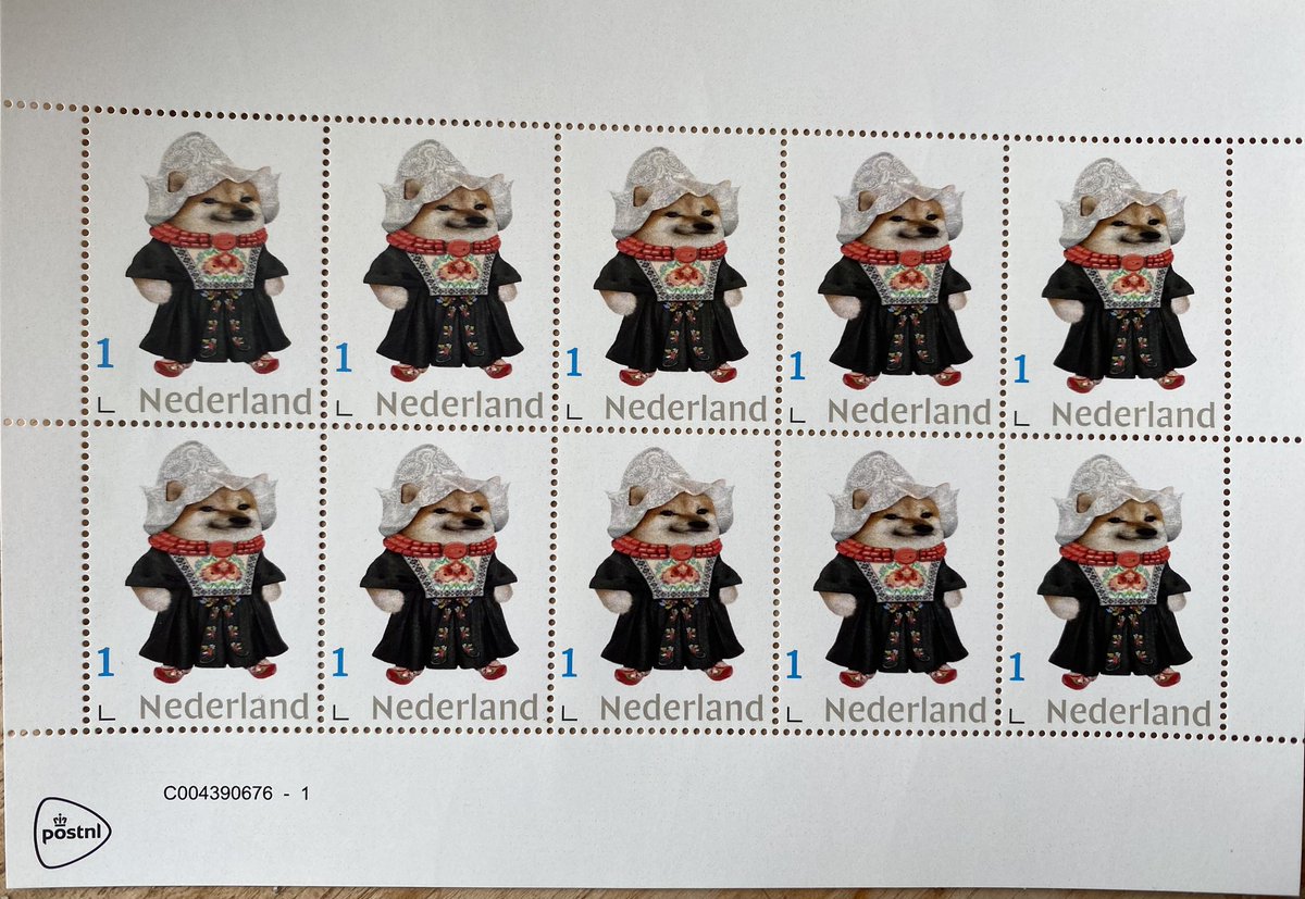 New custom stamps 🇳🇱🥰