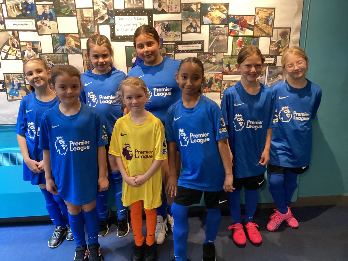 The girls represented the school at a girls' football tournament. They didn't loose a game and came 2nd place on goal difference! Absolutely amazing, well done!