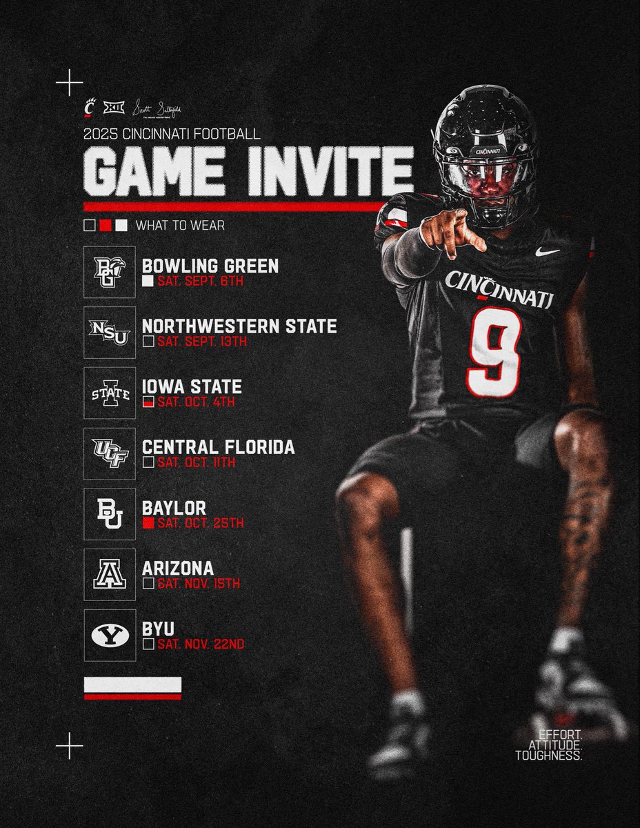 I will be at <a href="/GoBEARCATS/">Cincinnati Bearcats</a> this weekend! Thank you <a href="/Coach_Cass/">Cass Simmons</a> for the invite! <a href="/TysonVeidt/">Tyson Veidt</a> <a href="/CoachEHicks/">Eddie Hicks</a> <a href="/CoachSattUC/">Coach Satterfield</a> <a href="/WLWestern_FB/">WLW Football</a> <a href="/coachcioroch/">Coach Cioroch</a> <a href="/marvin3rob/">Coach Robinson</a> <a href="/RisingStars6/">Rising Stars Academy</a> <a href="/speed_jd/">JDSpeedPerformance</a> <a href="/TrambleJoe/">Joe Tramble</a> <a href="/AllenTrieu/">Allen Trieu</a>