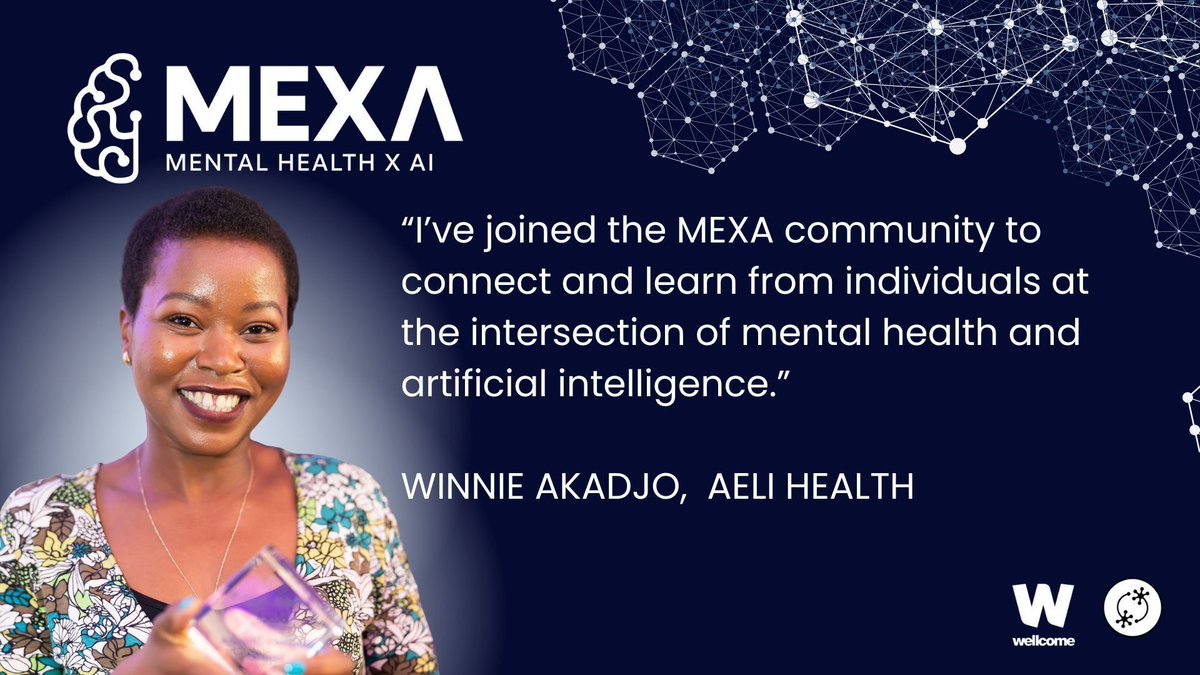 🚨 New MEXA Blog: Winnie Akadjo shares her journey with Complex PTSD &amp; how it inspired Aeli Health, an AI platform supporting mental health care. Now part of the #MEXA community!

Read more: buff.ly/SnaqBhO 

#MentalHealth #AI #PTSD
