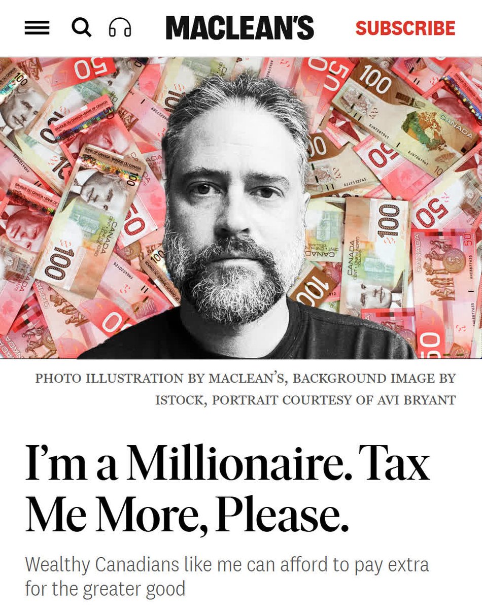 Canadian entrepreneur who sold to Twitter wants higher taxes on the wealthy to fund nonprofit housing, and land value tax.

"luxury-property owners should be paying land value taxes even if their homes never sell; that would help to bring prices back down from the stratosphere."