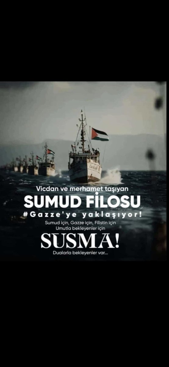 ADEKA45's tweet photo. ALL EYES SUMUD FLOTILLA. #GlobalSumudFlotilla  #SumudForGaza #FreeGaza #FreePalestina https://t.co/AMC3ys8sAm