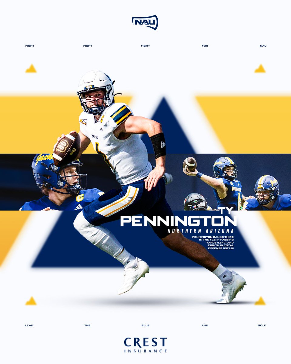 NAU Football tweet media