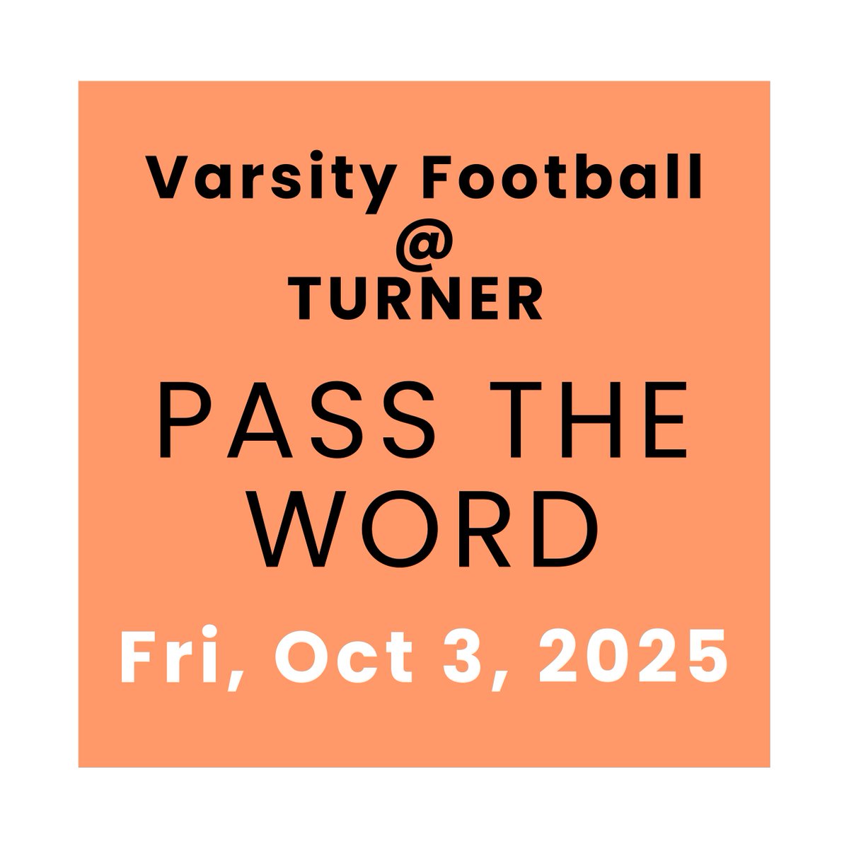 Turner HS policy for Friday's game:
HS students from Horicon/Hustisford will be admitted free with proof of being a Horicon/Hustisford student (Student ID or class schedule).  Any student without that proof must purchase a ticket AND be accompanied by an adult to enter the game.