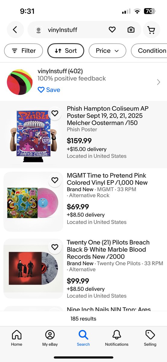 ThomasK33712347's tweet photo. @BottleneckNYC 2 phish melchers are up. https://t.co/talNDnDHPD