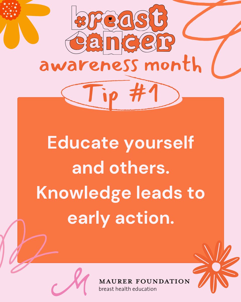 When it comes to breast cancer, what you know today can save a life tomorrow. This Breast Cancer Awareness Month, share what you learn, start conversations, and empower those around you!