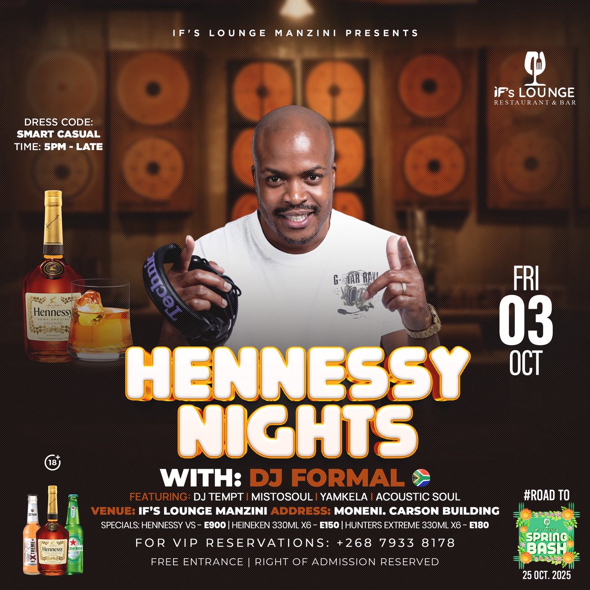 DJRussellSA1's tweet photo. Brema, 🙌 it’s going down tomorrow night at IF’s Lounge! 🎶 Nothing but good vibes with my brother DJ Formal from SA on the decks. Trust me, you don’t wanna miss this one.🔥 #GoodVibesOnly #DjTempt #IFsLounge #deephouse 🥳😎 @DJTempt_ https://t.co/Iks901kDt0