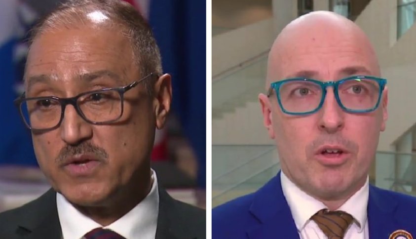 GR8G8GT's tweet photo. @AndrewKnack If you like what the guy on the left did to Edmonton, you will love what  the guy on the right will do as your new Mayor. #abpoli #yeg #yegElection #Edmonton #EdmomtonElection @AmarjeetSohiYEG  @AndrewKnack  @yegcc https://t.co/v5yl5cxNy1