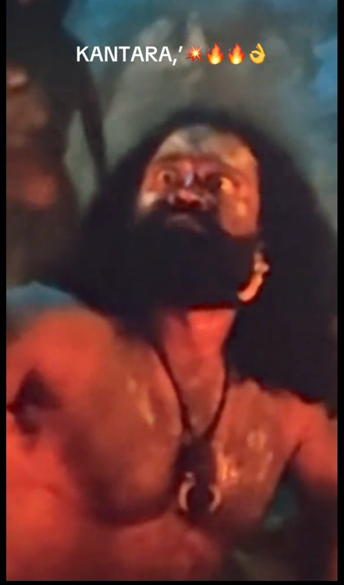 Loveandgoal1987's tweet image. #KantaraChapter1 = Absolute Blockbuster 💥🔥

The crowd is going crazy, whistling and applauding nonstop🎉
This is rewriting history📖
Next stop:- 1000 crores Loading 🚀💯
#RishabShetty #KantaraMagic