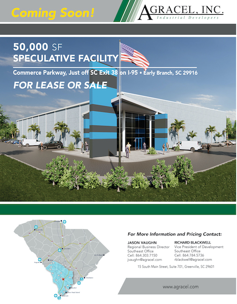 GrowWithAgracel's tweet image. Hampton County Spec Building is under construction! Reach out to Jason Vaughn, P.E. or Richard Blackwell to see how you can finish this project to meet your needs. #WeDevelop #MoreThanJustBuildings