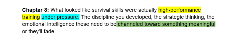 Alexwindivorce's tweet photo. This was my favorite paragraph to write. It felt like the perfect ending. Divorce isn't failure, it's reorganization. Use everything you've learned to build a family structure that actually works for your kids happiness and growth. https://t.co/hxDLP3dtMh