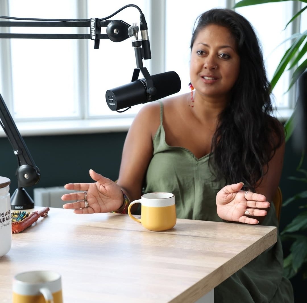 It is breast cancer awareness month, and it is vital we break the taboos surrounding the disease. I spoke on Cups&amp;Courage podcast about the erasure Black and brown women face in healthcare, the unspoken cultural barriers and self esteem after treatment. 

instagram.com/reel/DPTO6bDkv…