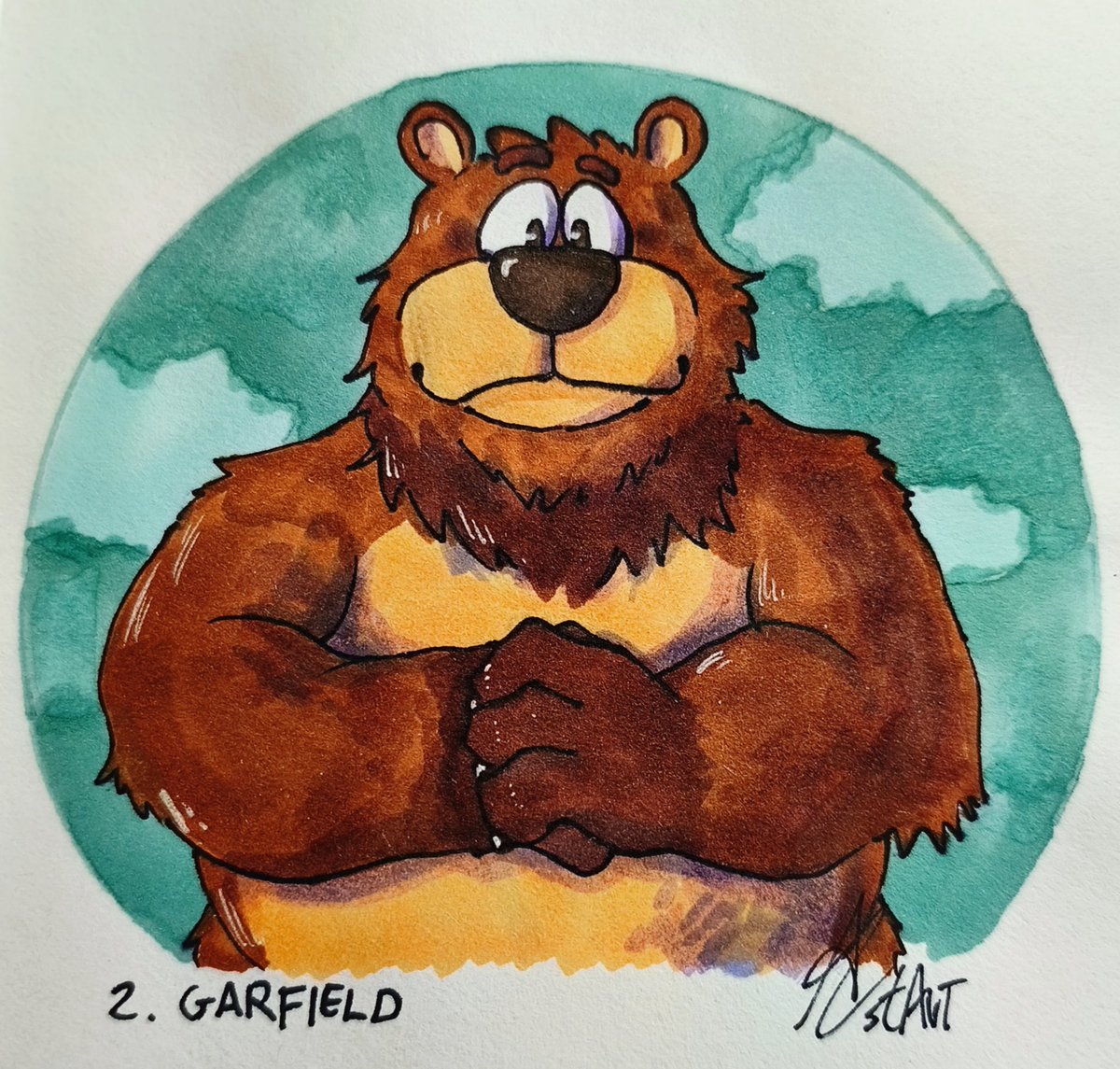 stArT16566151's tweet photo. Day 2. Garfield ๐ผ
#Furktober2025 #Furktober #Garfield #BillyBear https://t.co/KAvEV27tRt
