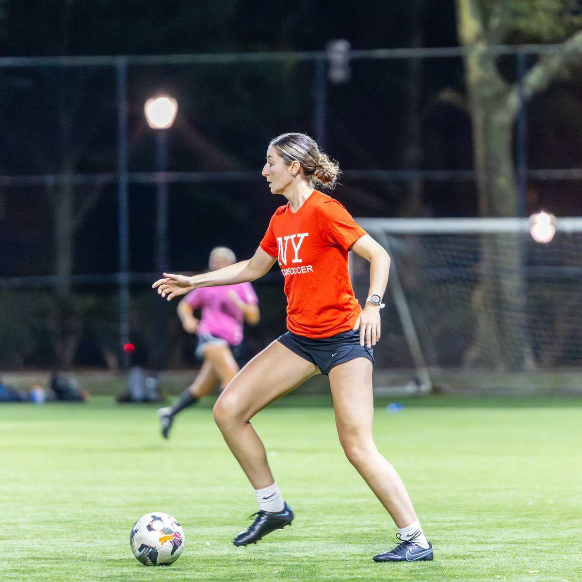 A team needs a female player for their game tonight:

* 9pm kick-off at DeWitt Clinton Park (52nd &amp; 11th Ave.).

* Coed 7-a-side.

If interested, let us know and we'll put you in touch with the Captain.